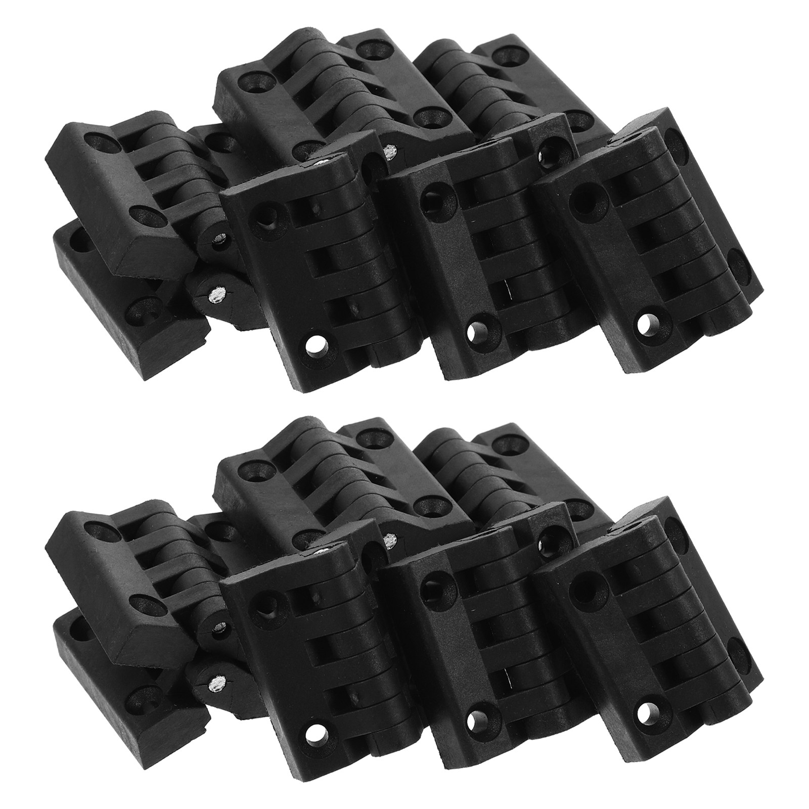Cabinet Hinges - 20 Stück Kunststoff-Scharniere, robust, für Gehäuse,