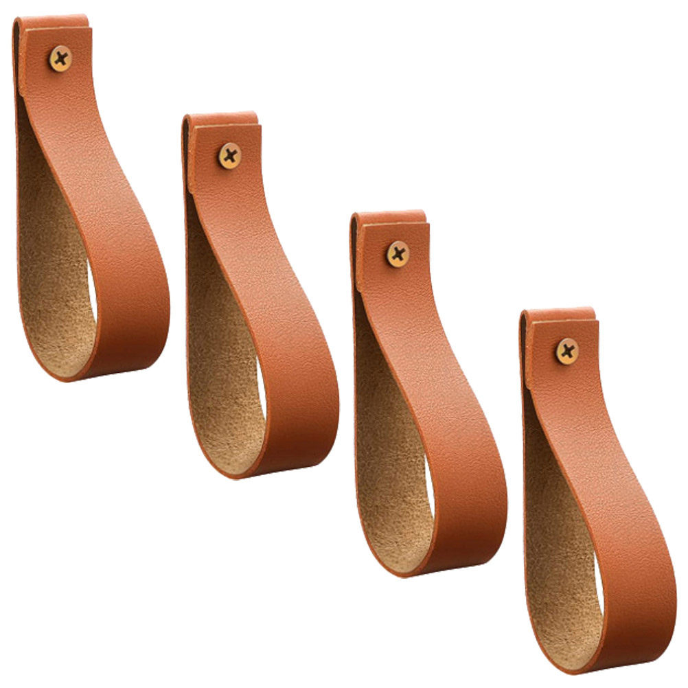 Curtain Rods - 4 Stück PU Gardinenstangen-Haken Wandmontage Bohemian-Stil