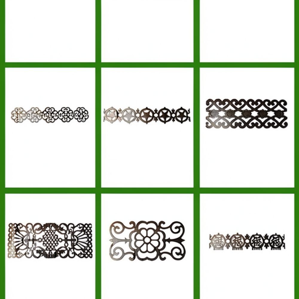 Schmiedeeisernes Zierpaneel fü – Home Improvement Fence Bewertung und Preis