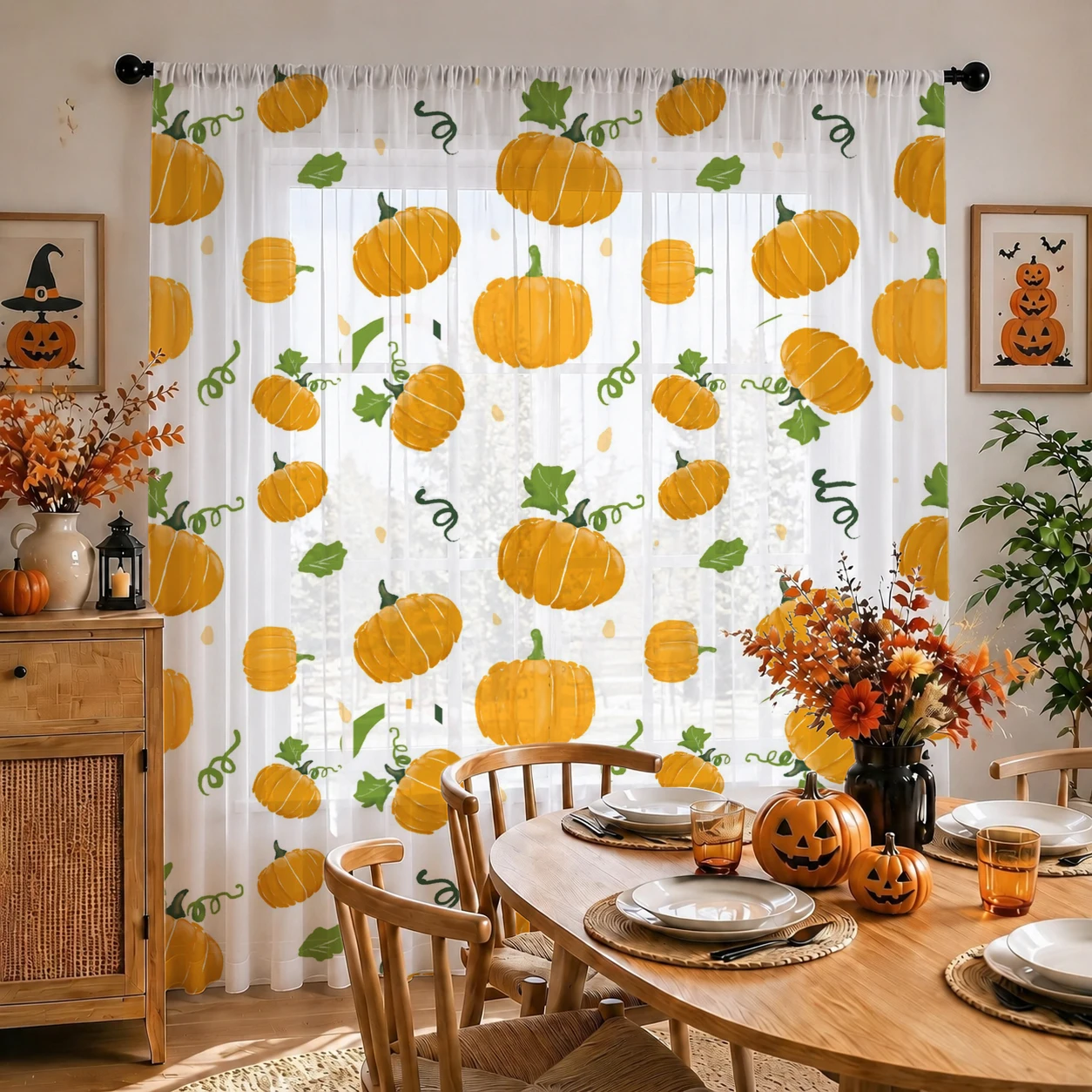 Halloween-Gardine mit Schlauch – Curtain Rods Bewertung und Preis