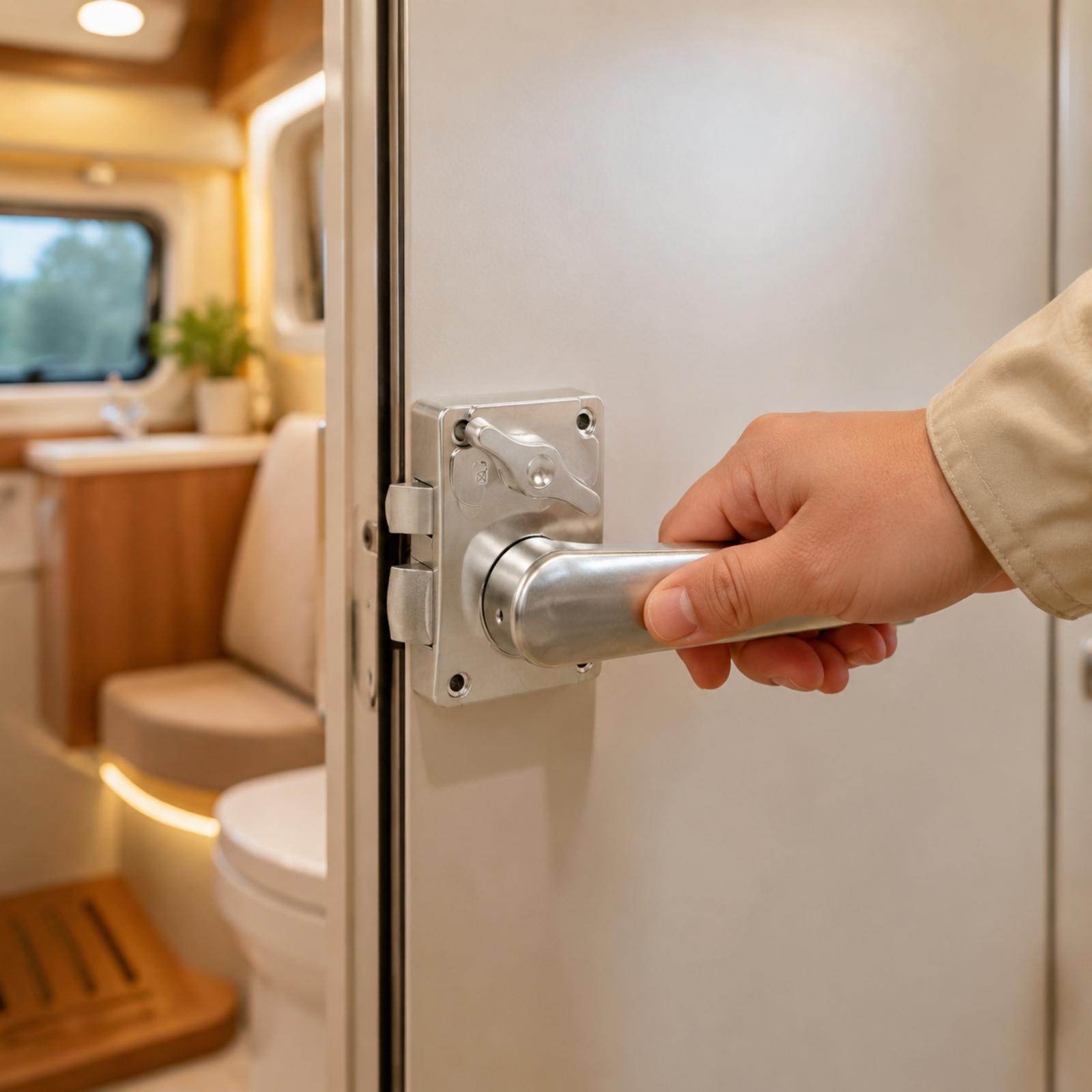 Camper-Waschraum-Türschloss mi – Door Handle Bewertung und Preis